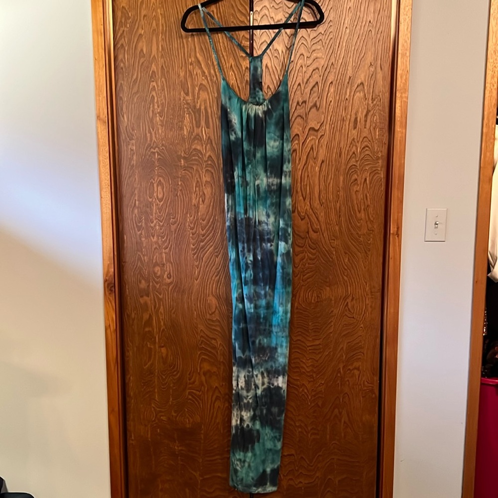 Gypsy Tie-Dye Maxi Dress